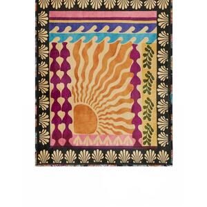 NEW JOHNNY WAS women's travel blanket in solstice scarf